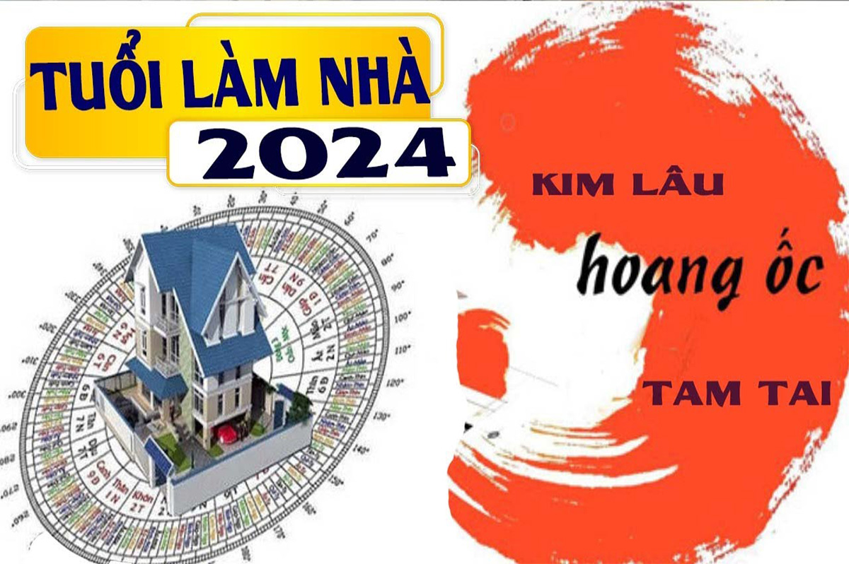 Tuổi đẹp làm nhà năm Giáp Thìn 2024